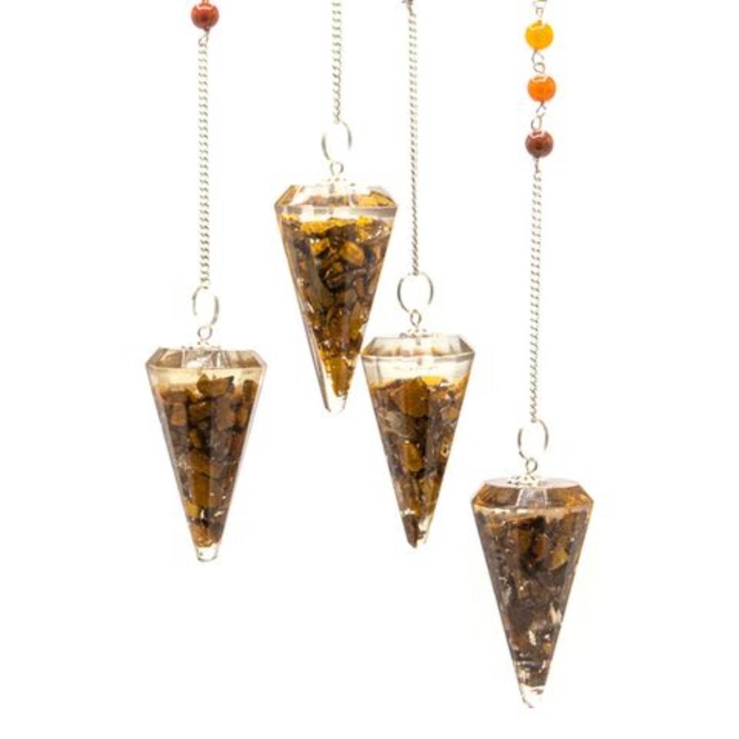Orgonite pendulum Tiger's eye