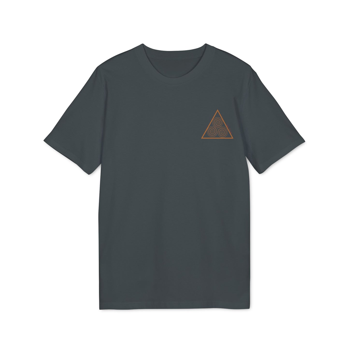 Unisex T-shirt with triskelion print