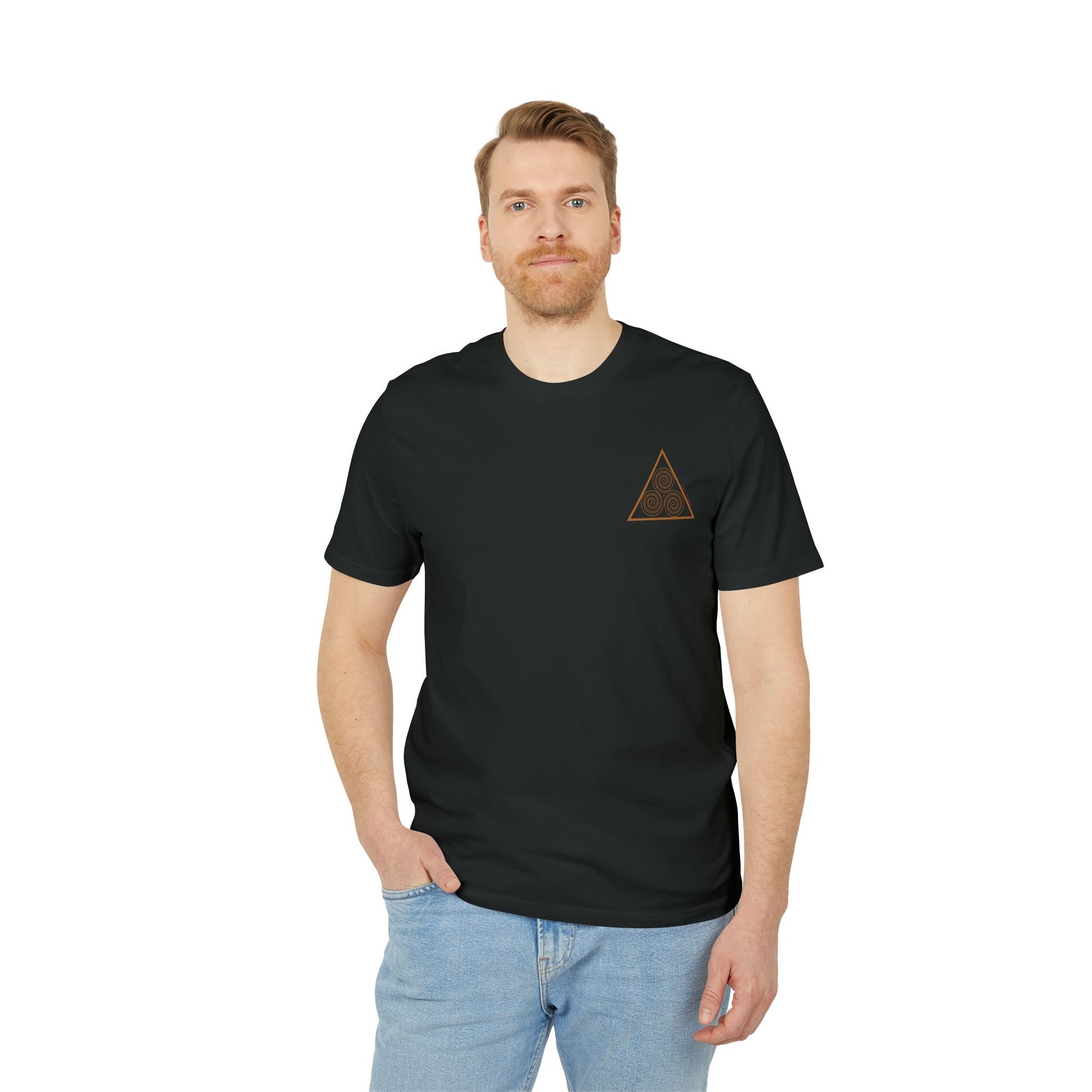 black triskelion t-shirt