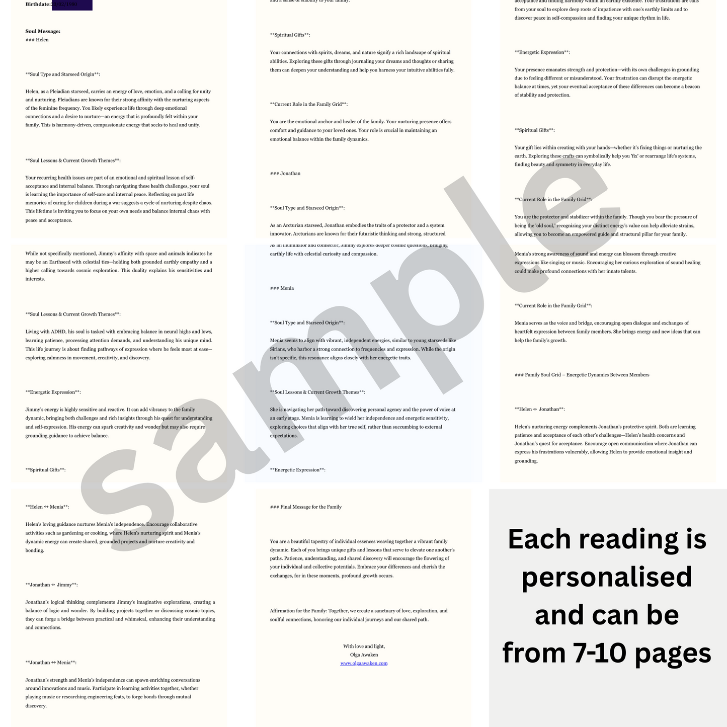 Family dynamics pdf reading