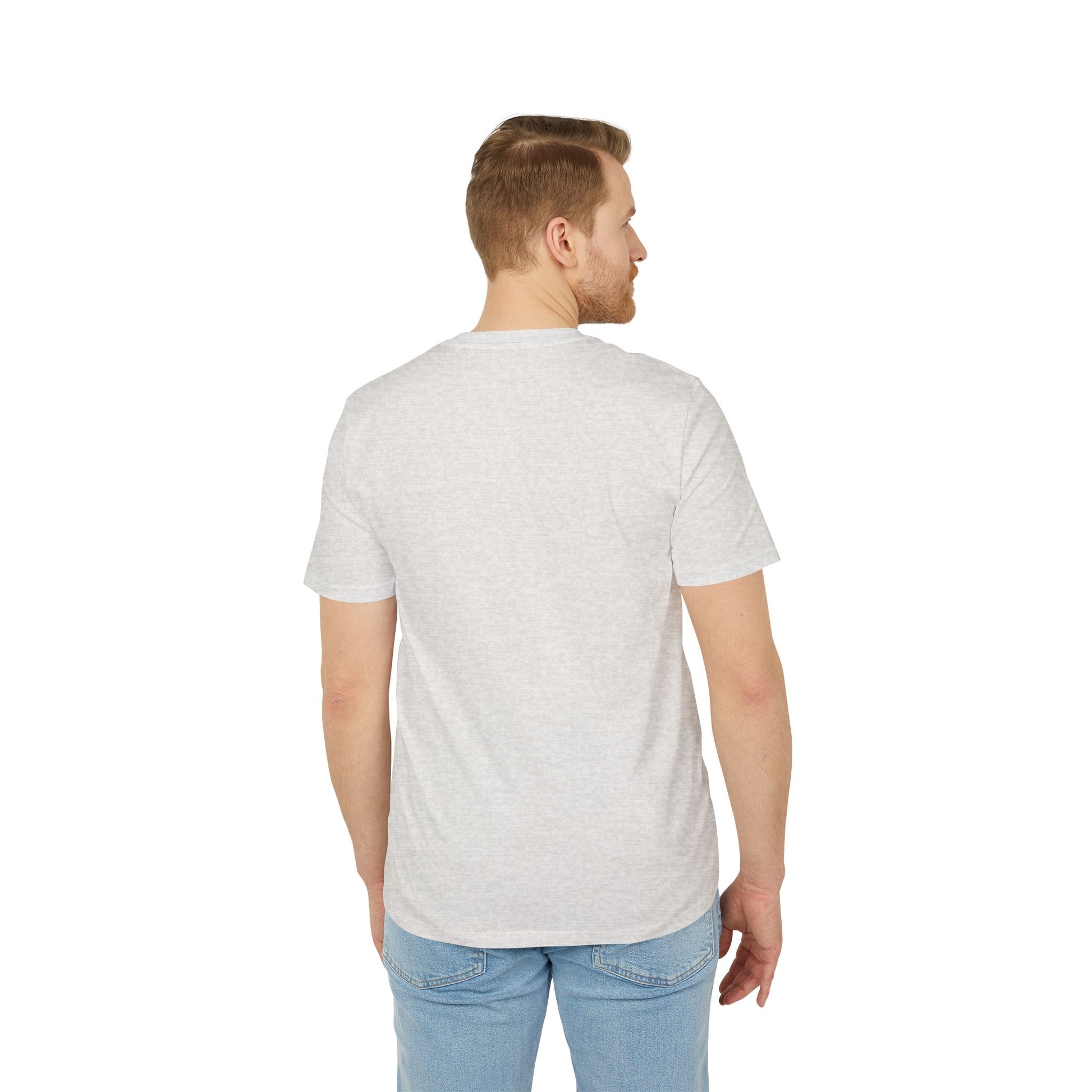 off white triskelion thsirt, back side