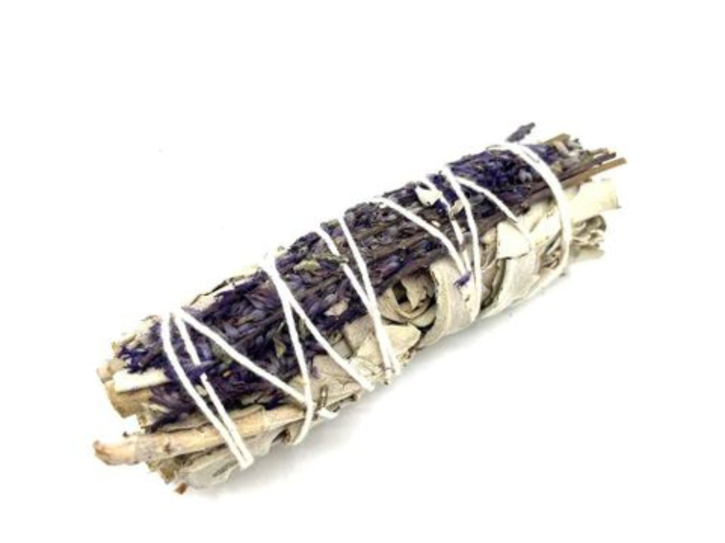 sage and lavender smudge