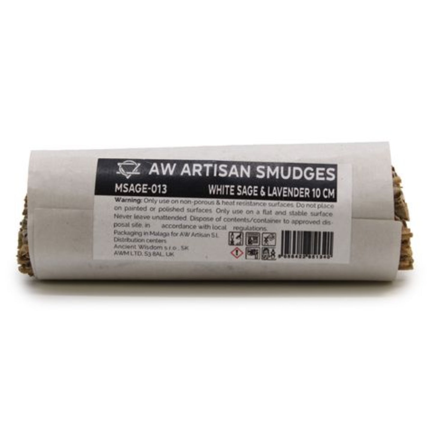 smudge stick with herbs like sage and lavender