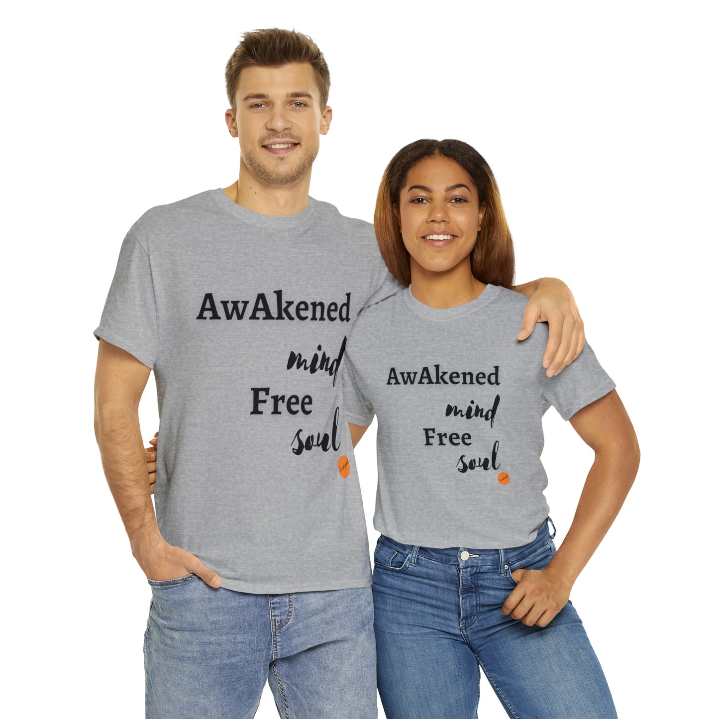 Unisex grey T-shirt