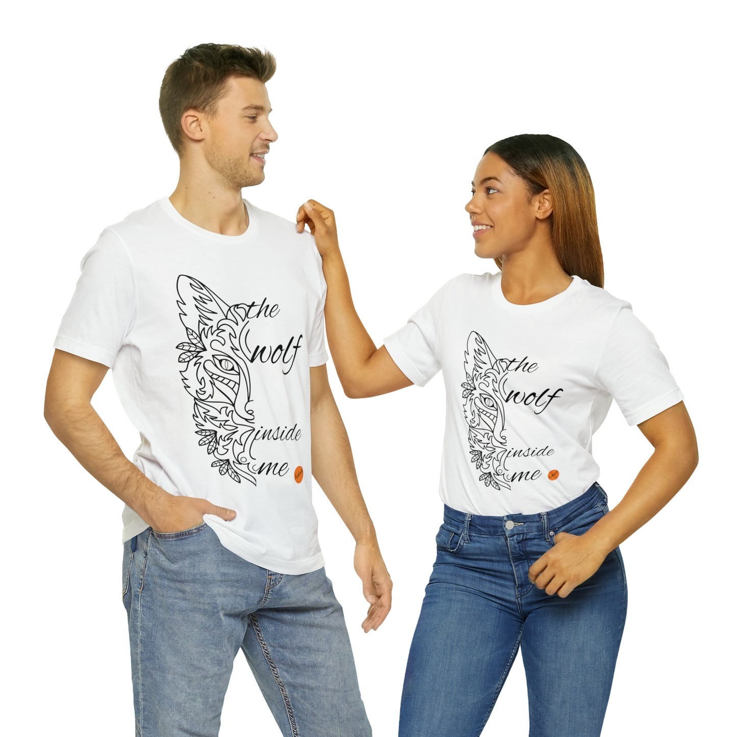 Unisex wolf T-shirt