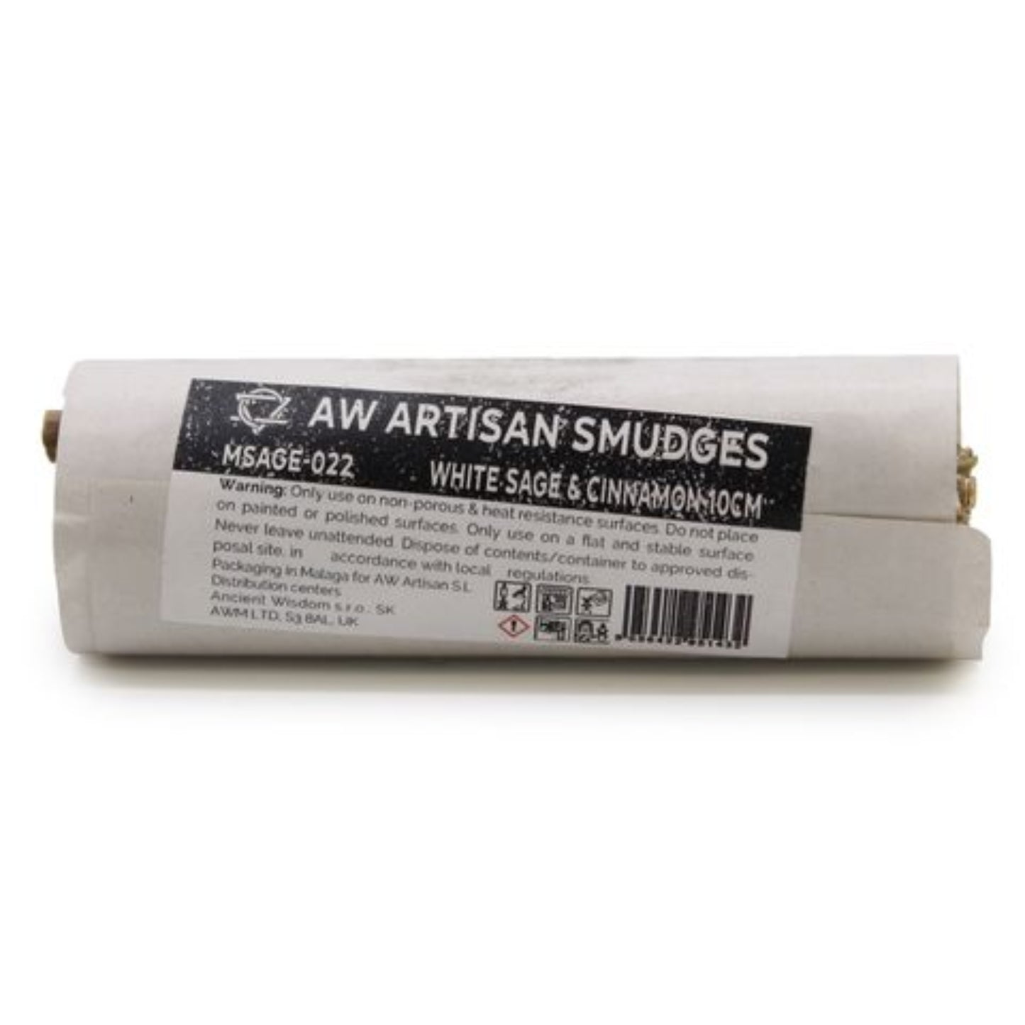 white sage smudge stick with cinnamon