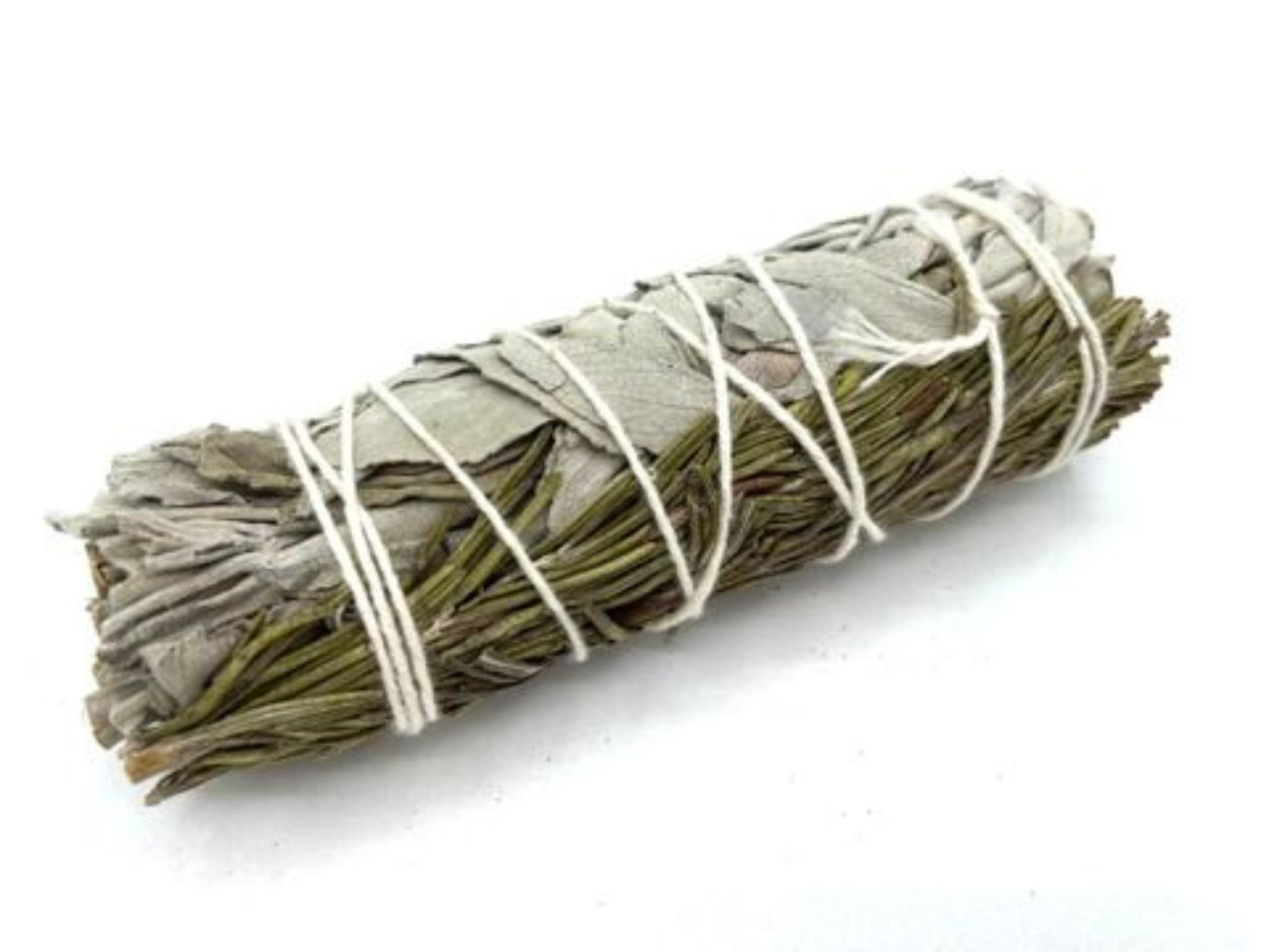 white sage and rosemary smudge stick