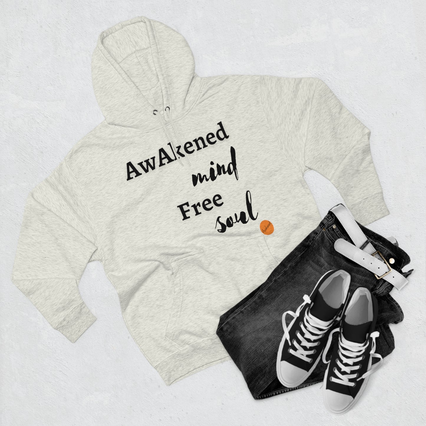 Awakened mind free soul hoodie