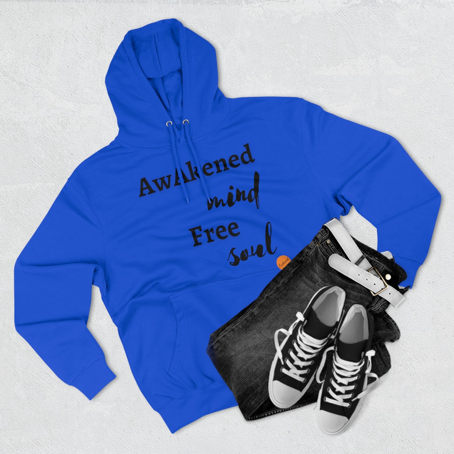 Awakened mind free soul hoodie