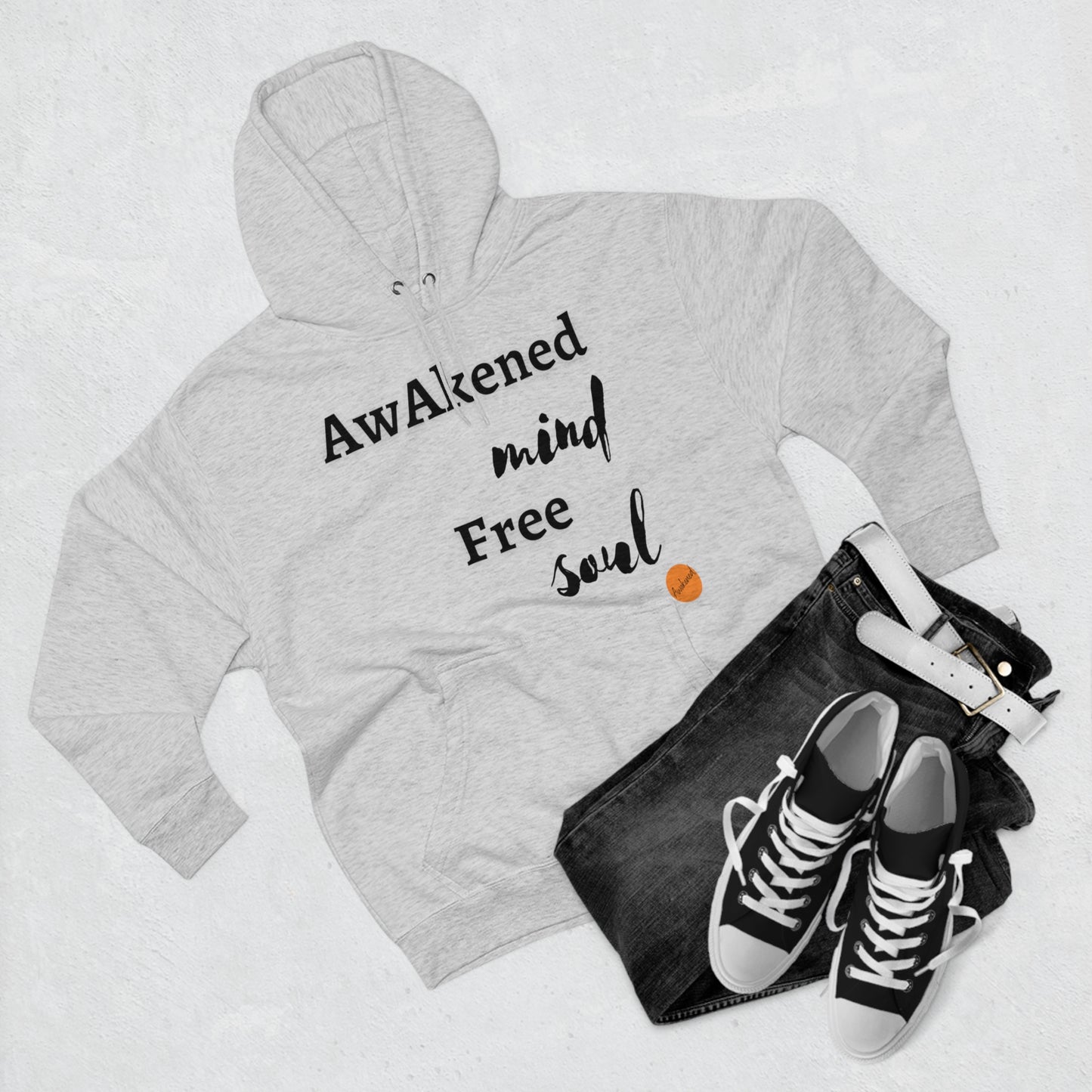 Awakened mind free soul hoodie