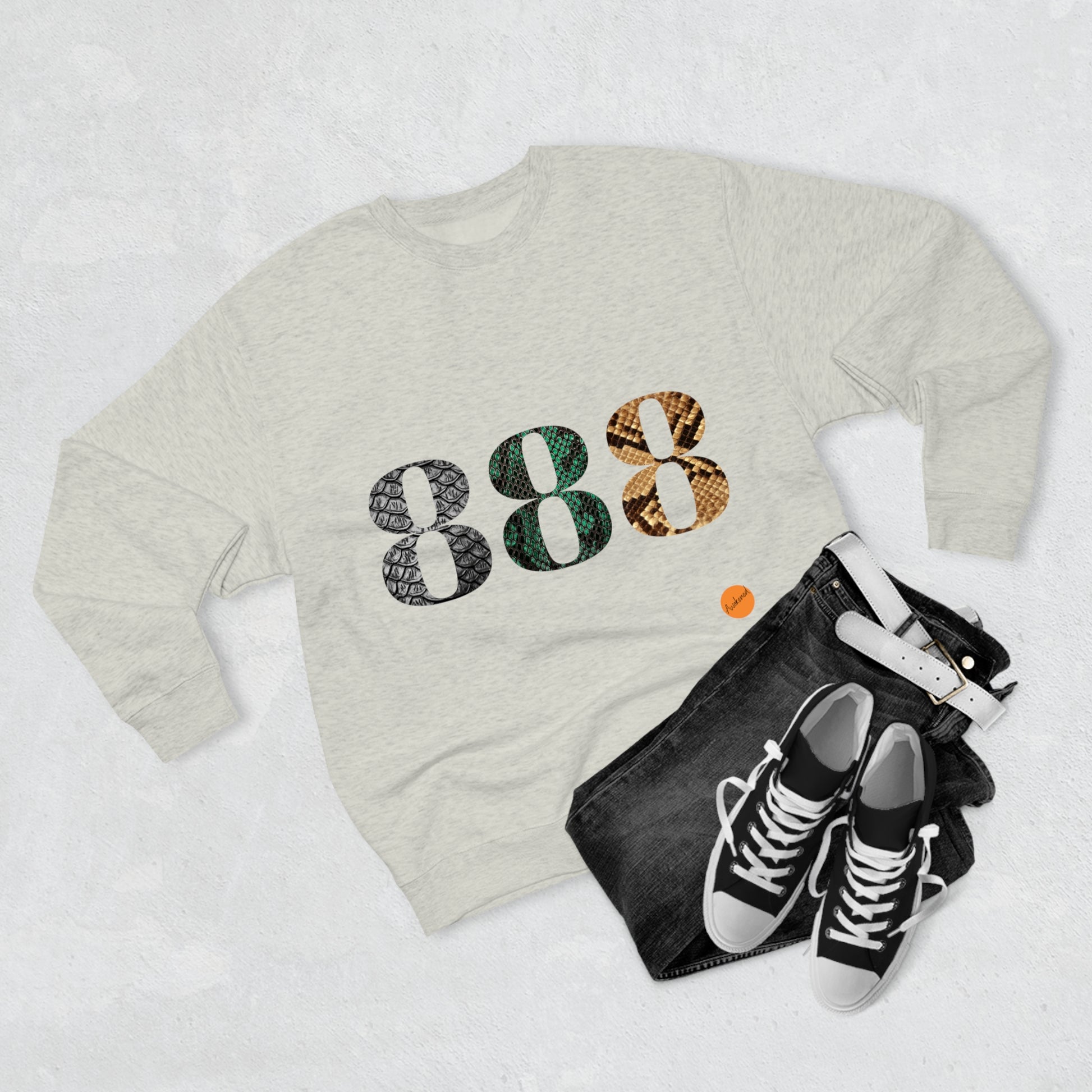 best 888 sweatshirt, spiritual gift 888, unisex 888 sweatshirt