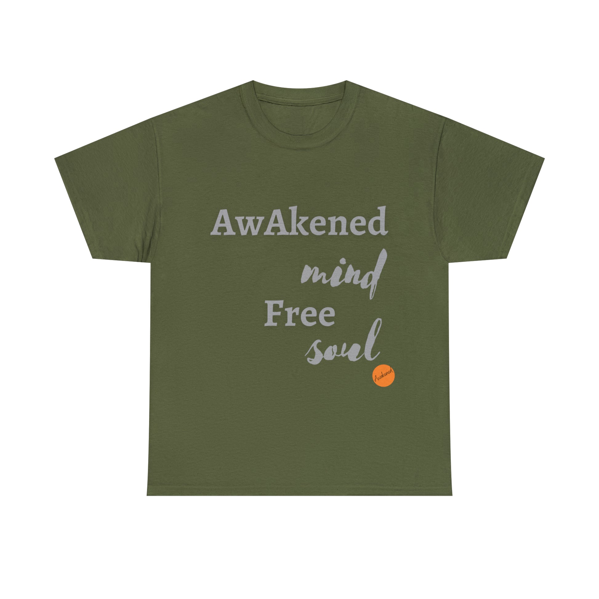 Military green awaken T-shirt