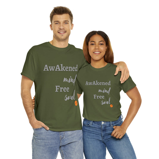 Military green awaken T-shirt