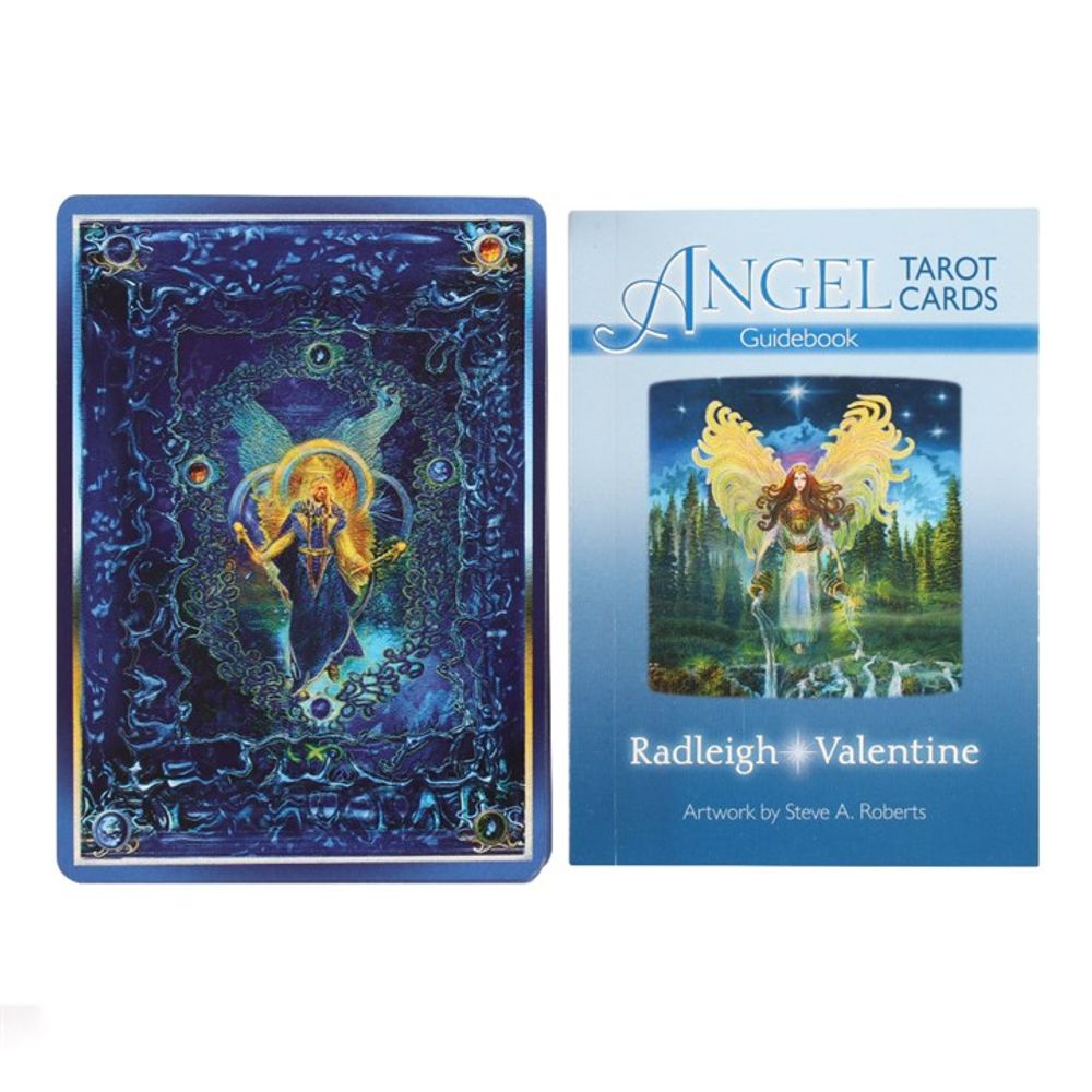 Tarot cards with angels