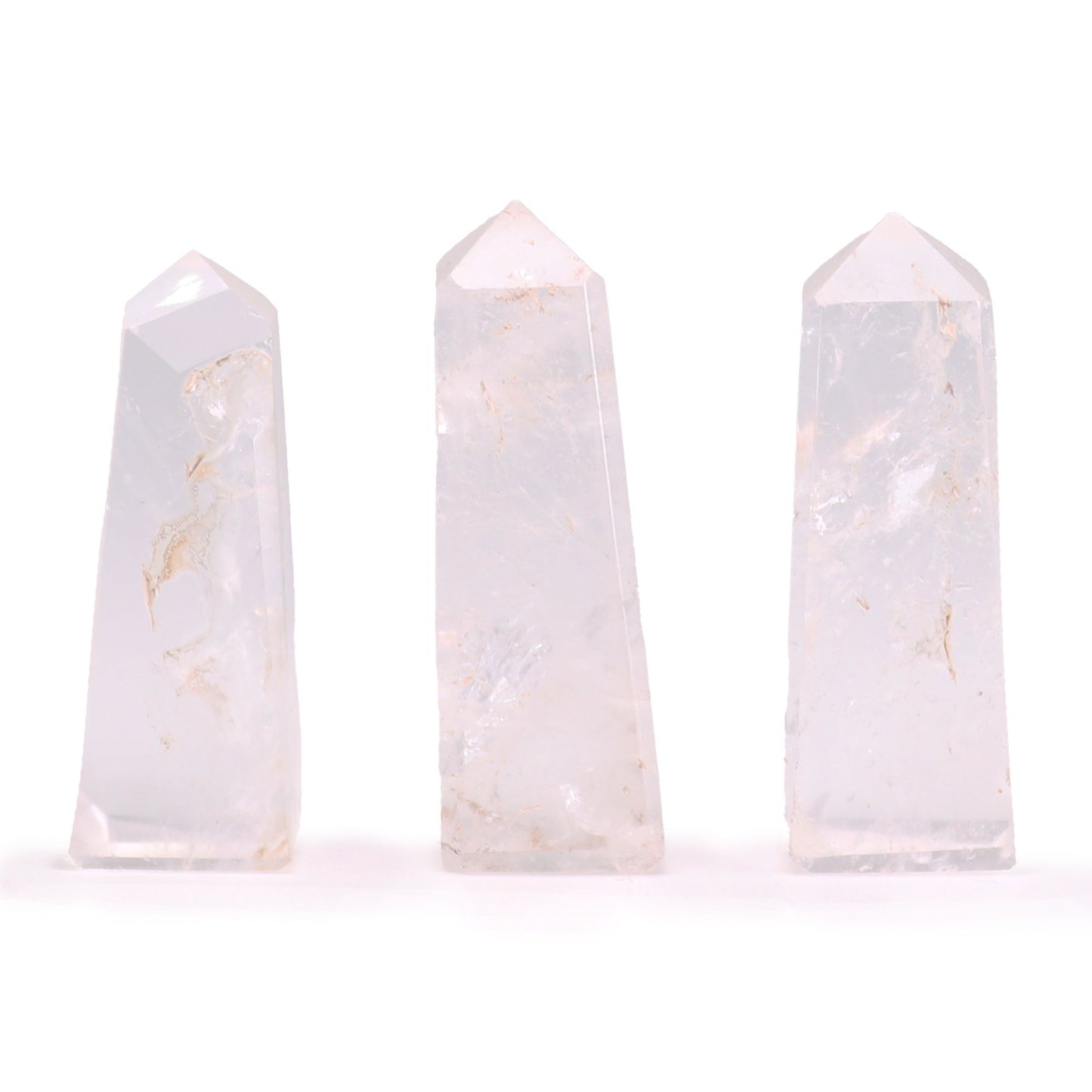 Clear Quartz Crystal Point | Quartz Tower (3–5 cm)