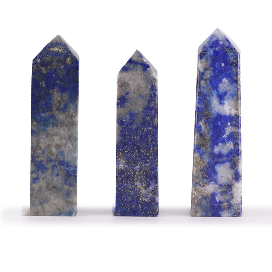 Lapis Lazuli crystal point tower