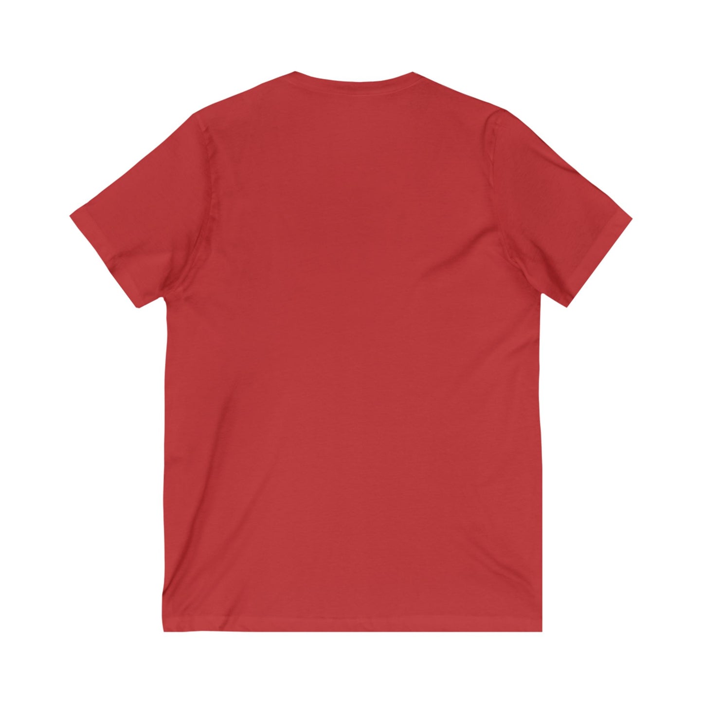 back side red T-shirt with celtic cross