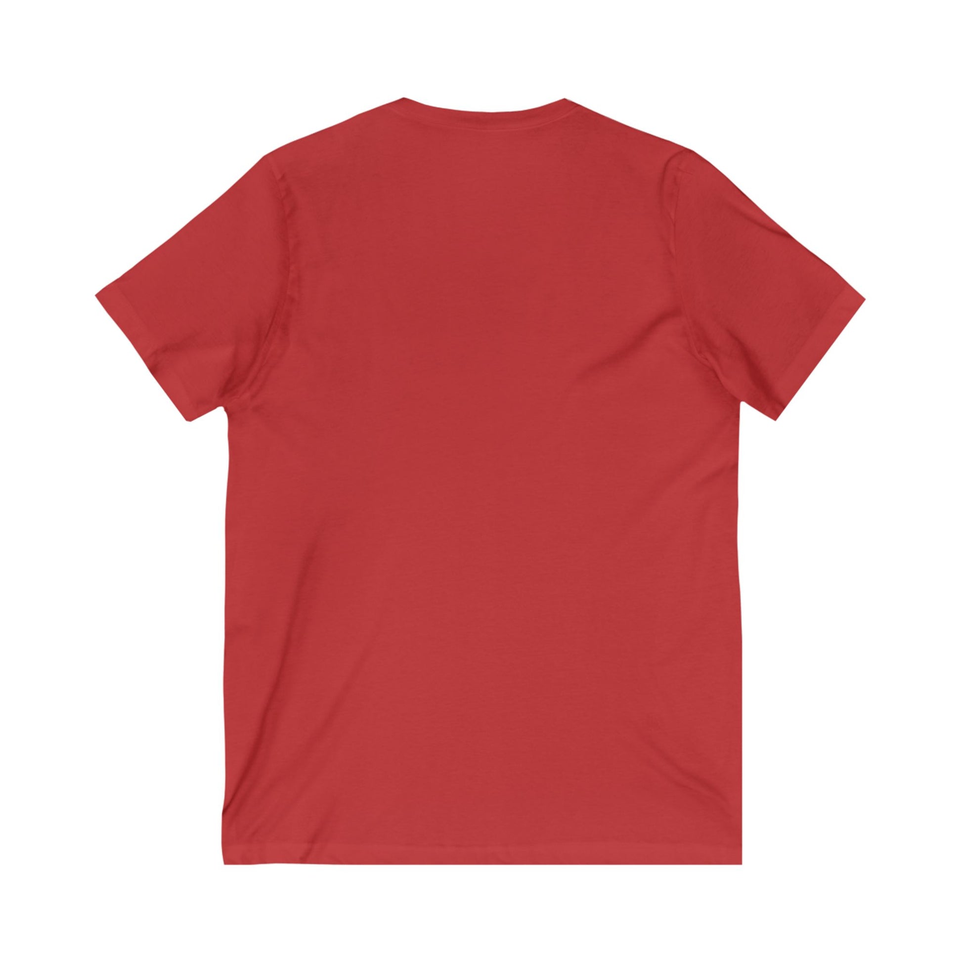 back side red T-shirt with celtic cross