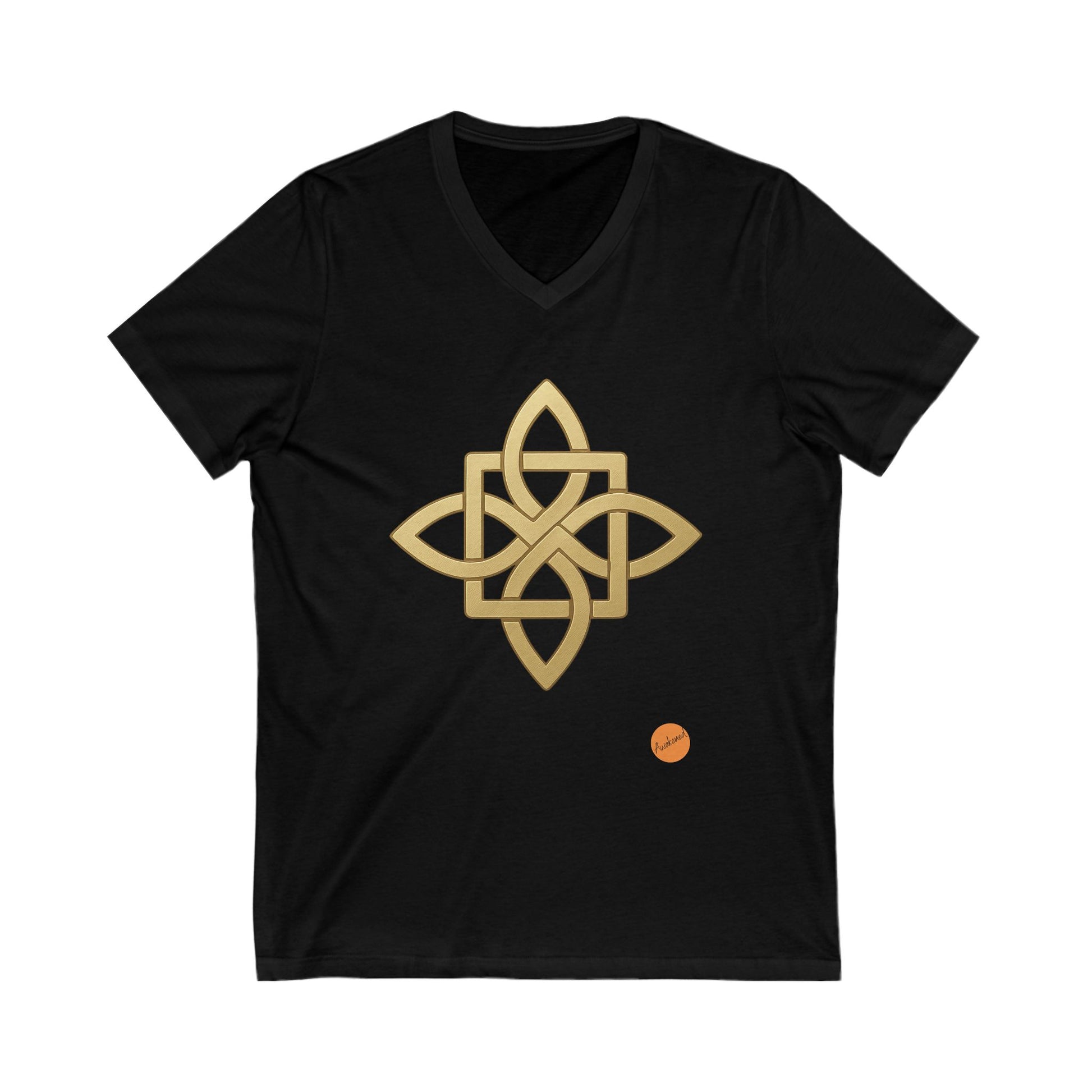 Black T-shirt Celtic cross