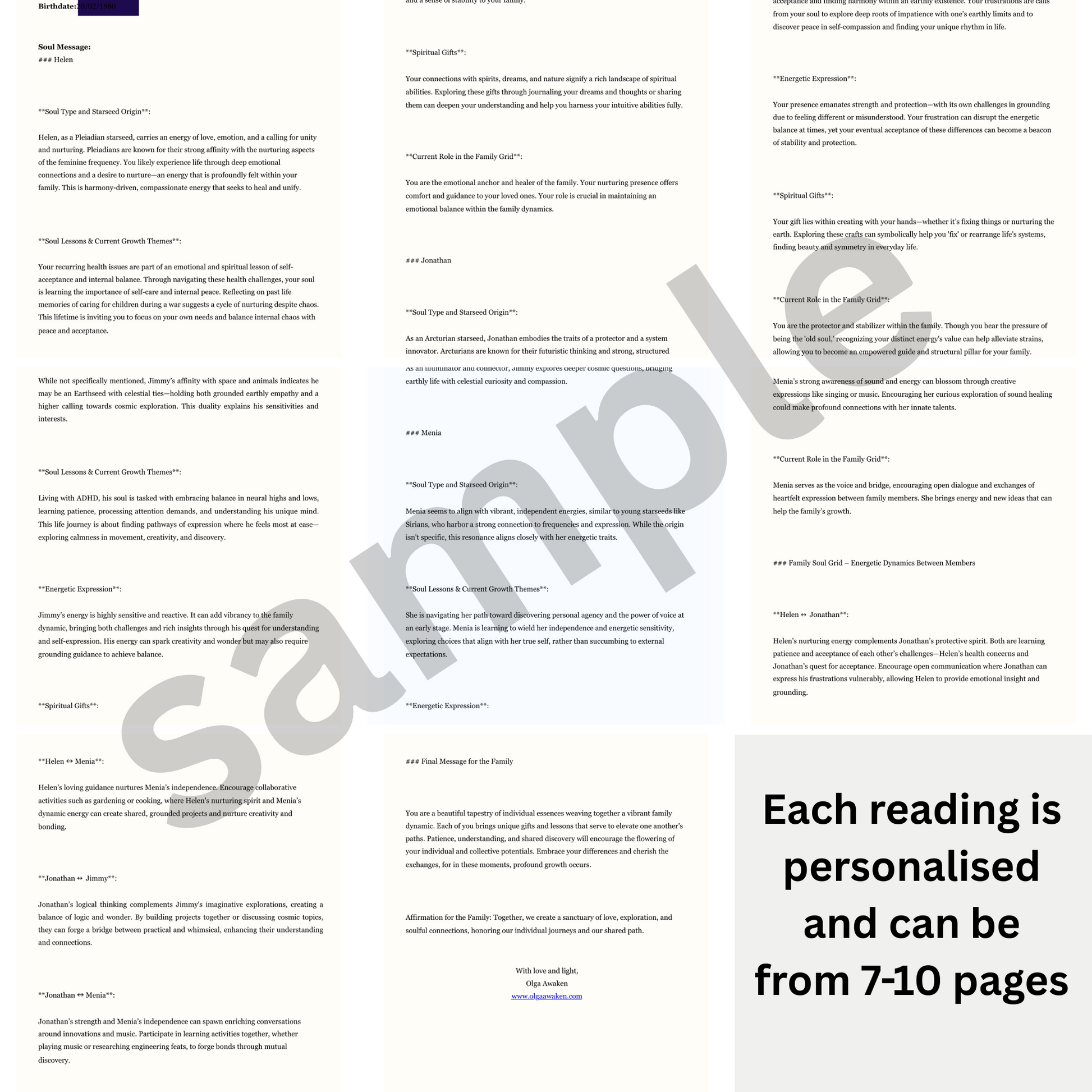 Family dynamics pdf reading
