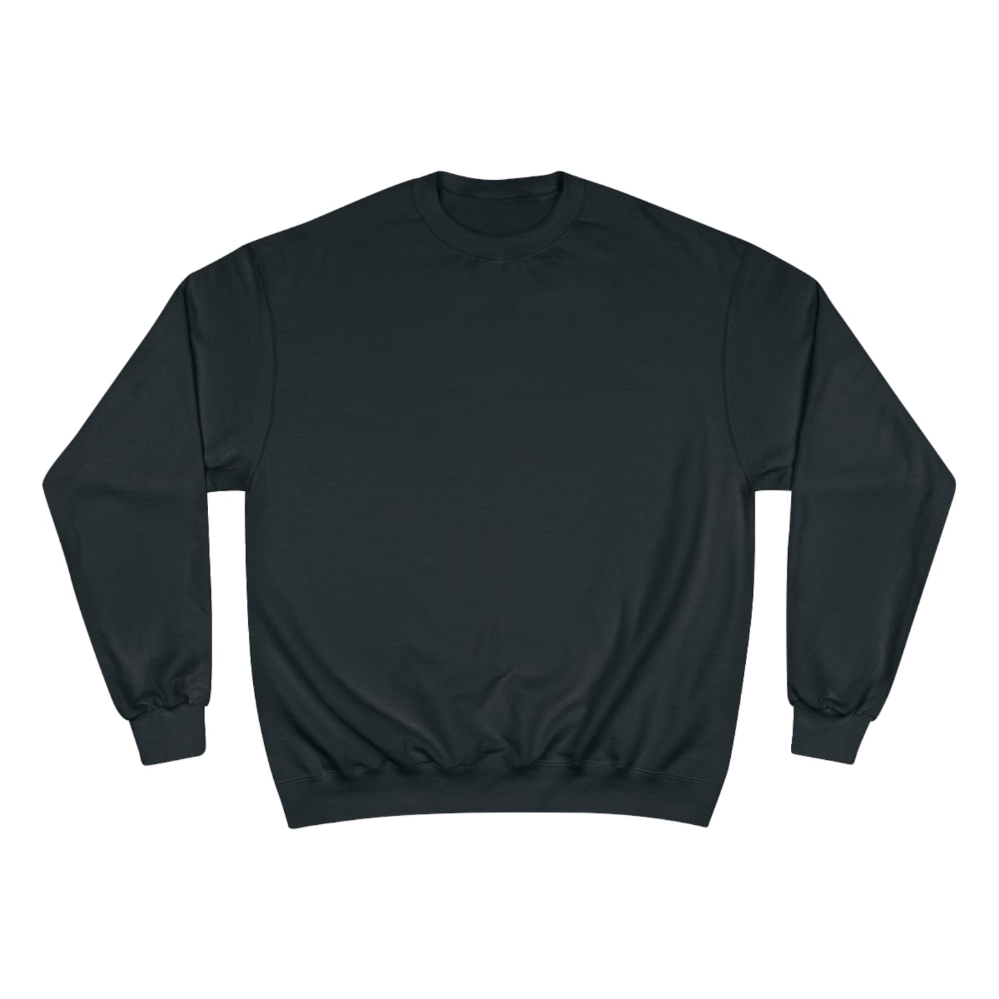front side black sweatshirt with no print