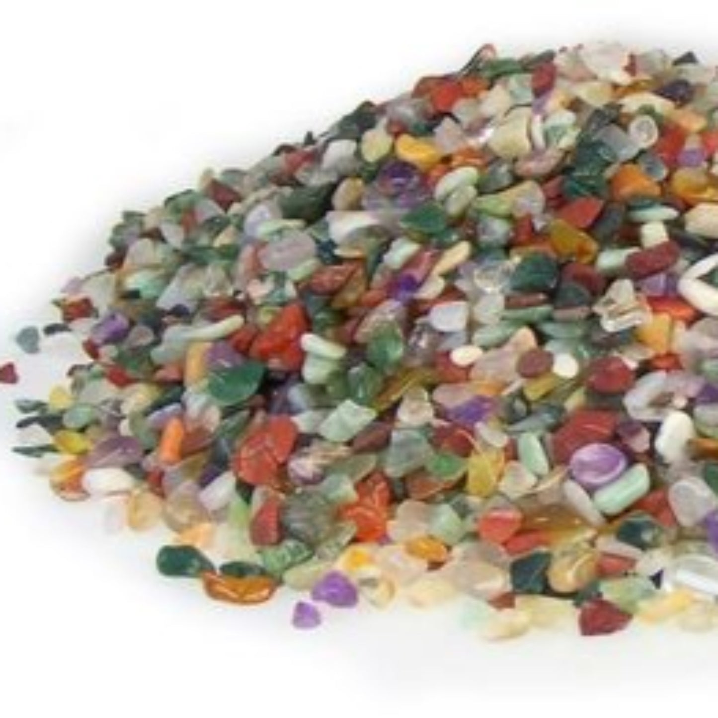 gemstones chips for crystal grid