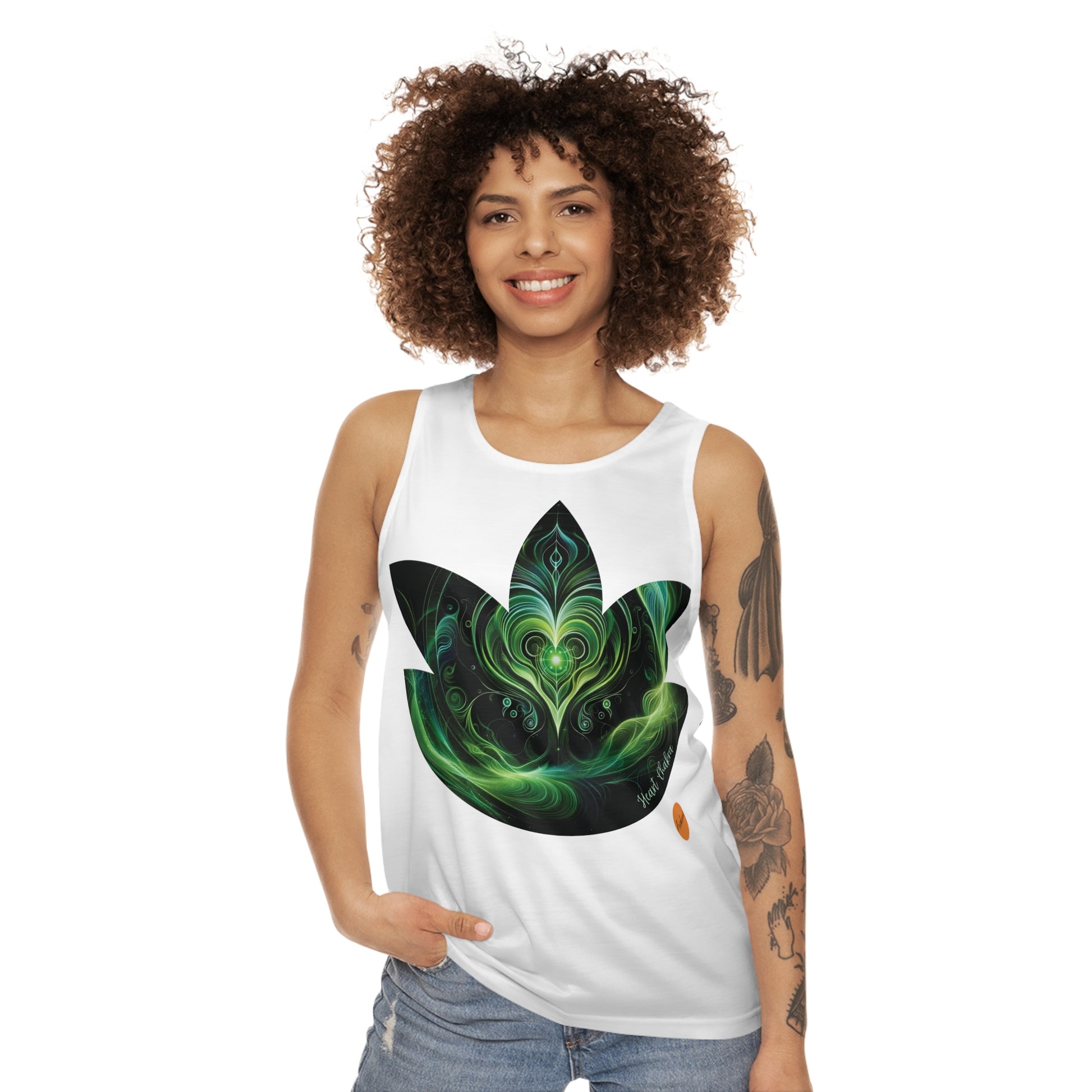 heart chakra tank top