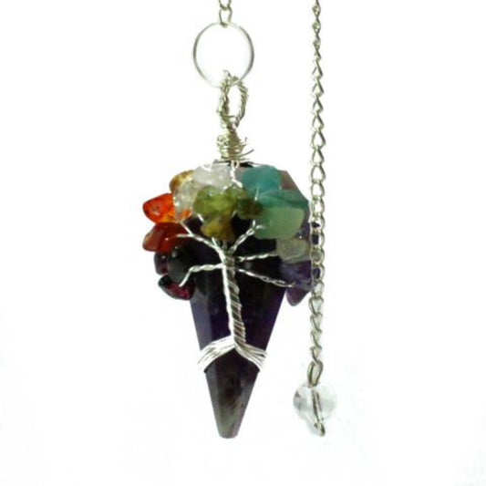 Amethyst magic pendulum