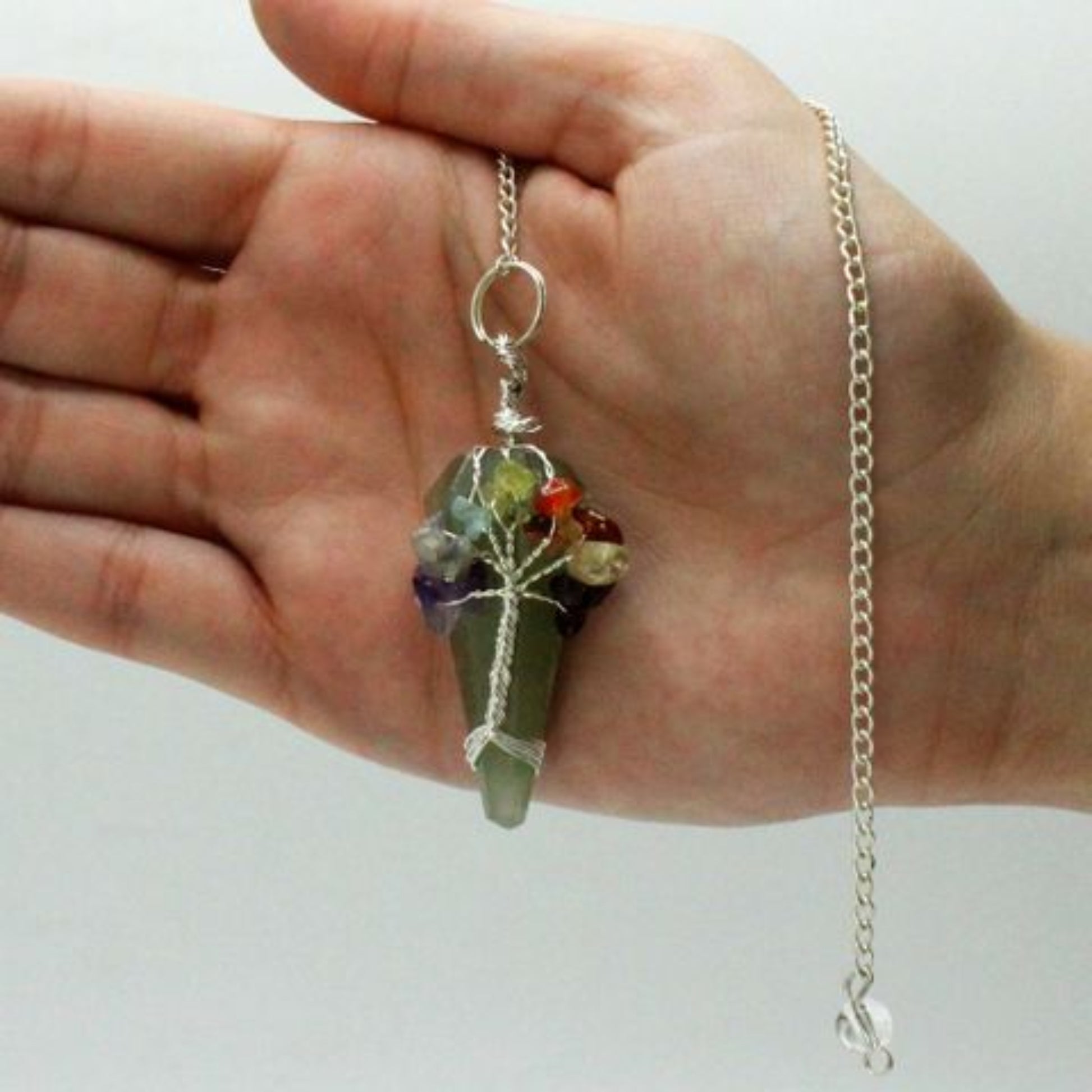 pendulum with aventurine for manifestation