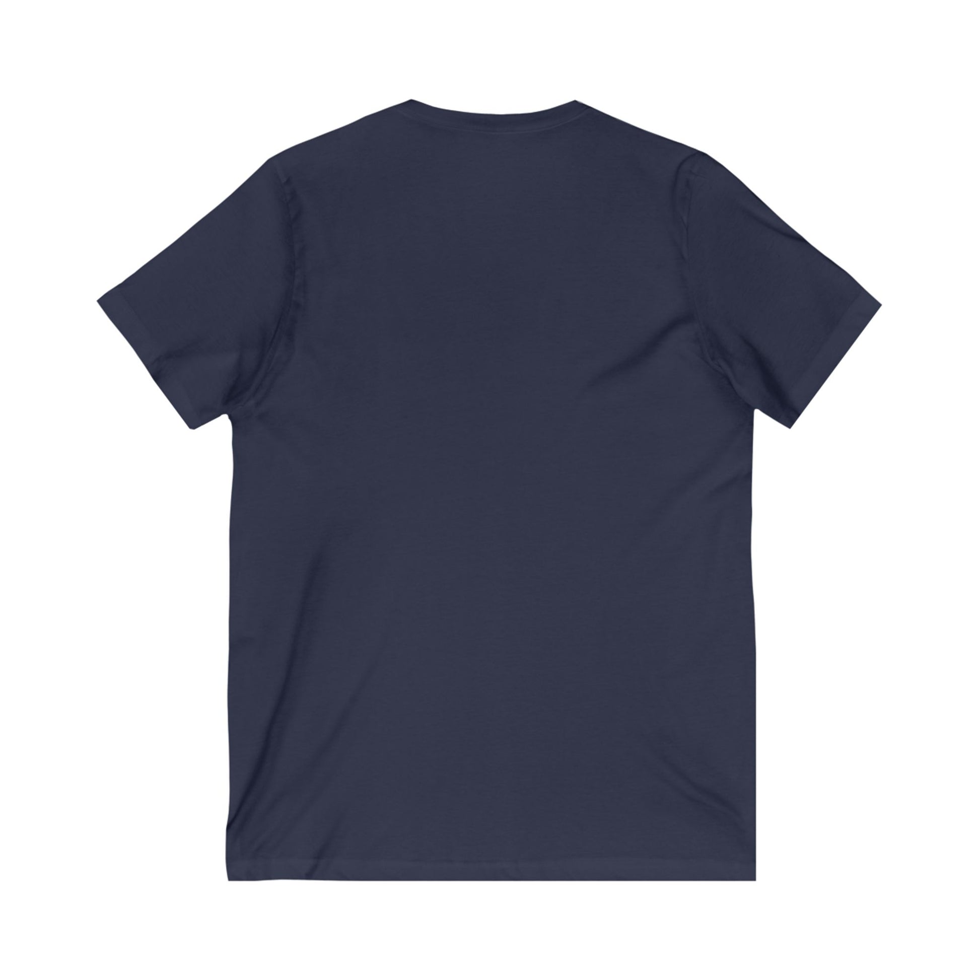 royal blue t-shirt with no print on the back side but has the celtic cross on the front