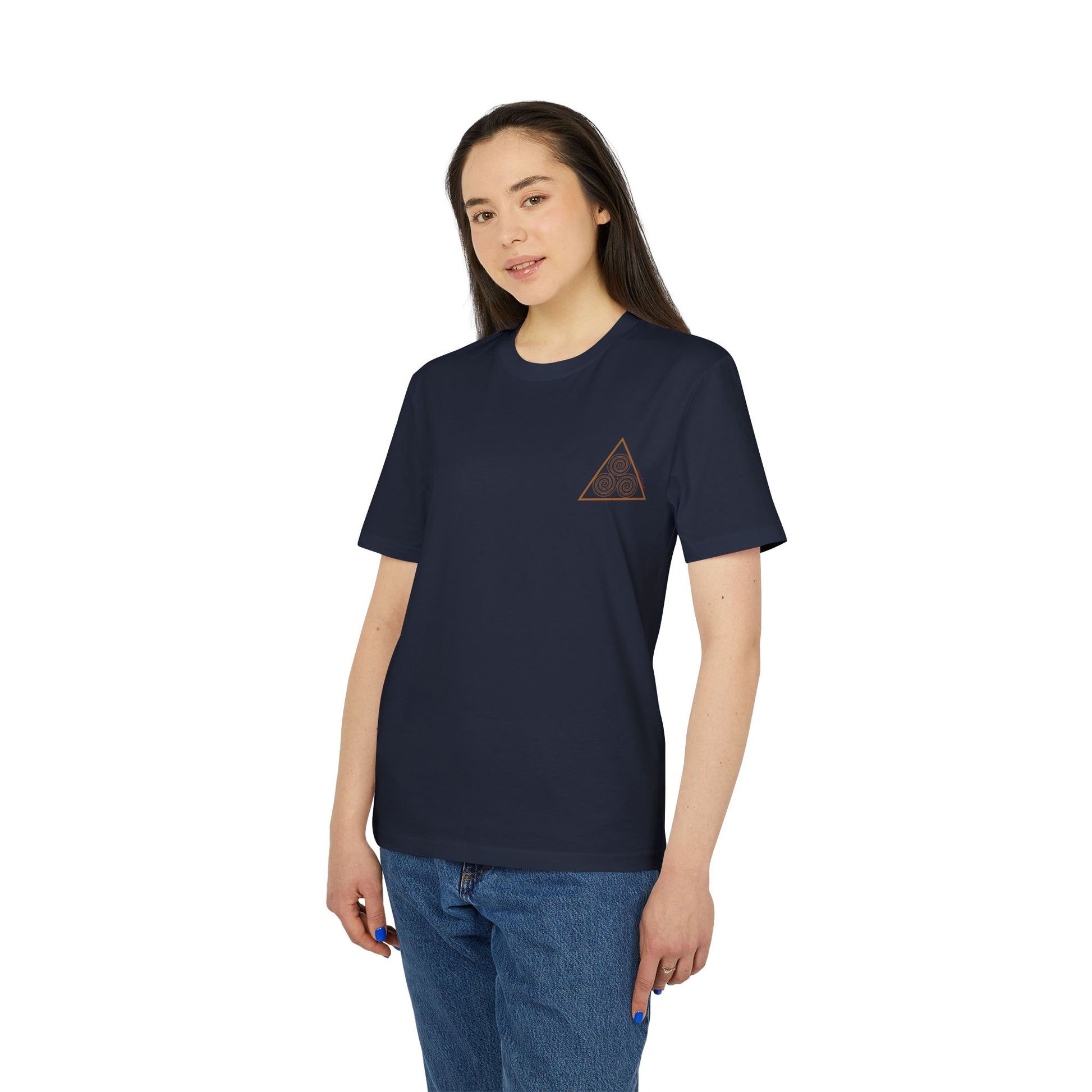 royal blue triskelion t-shirt