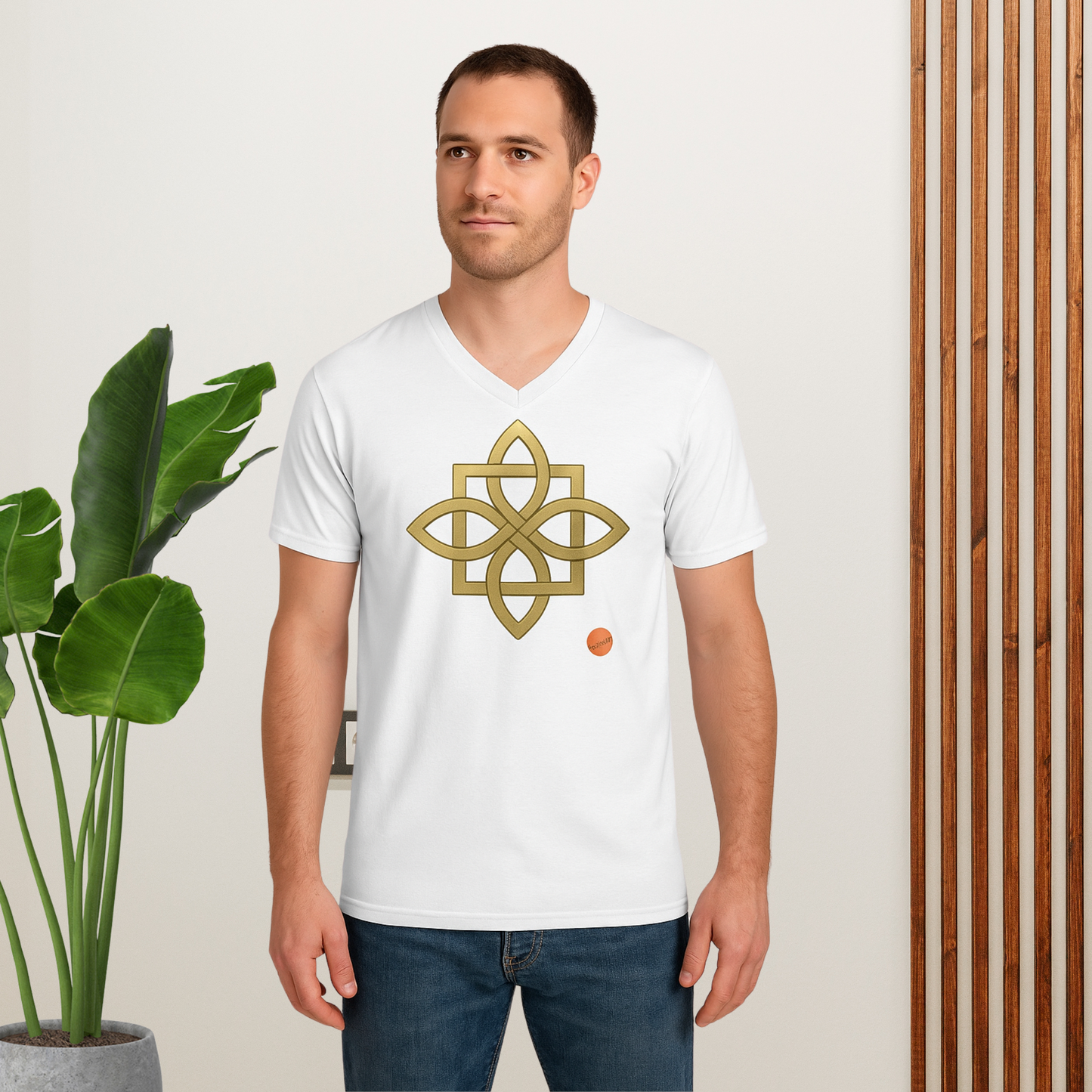celtic cross T-shirt for men