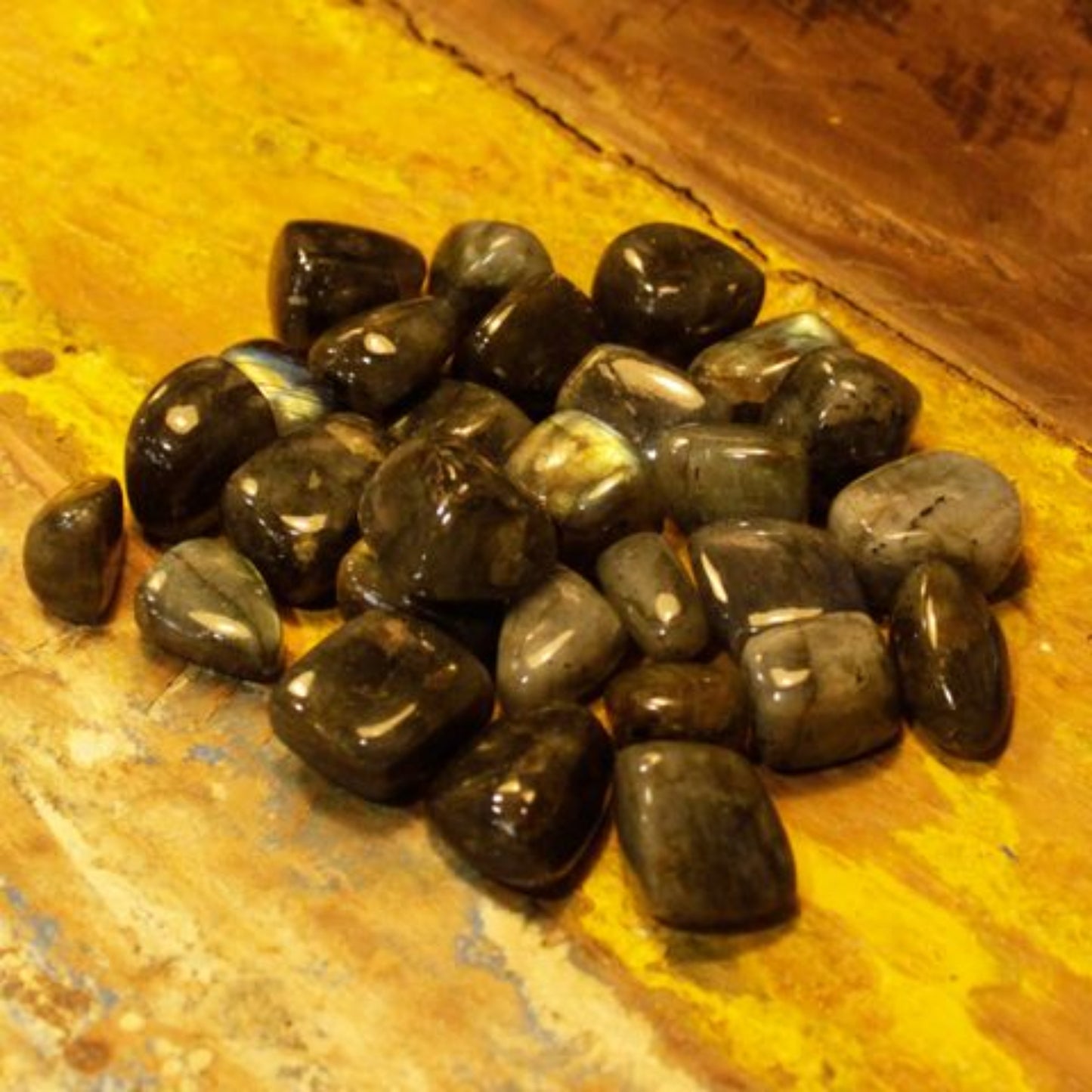 small labradorite tumblestone