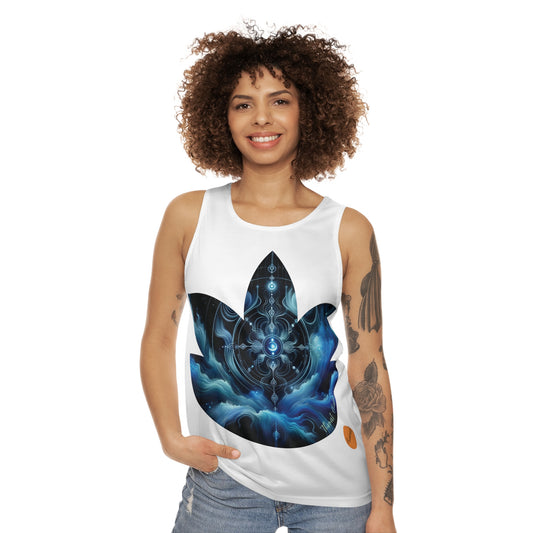 throat chakra tank top