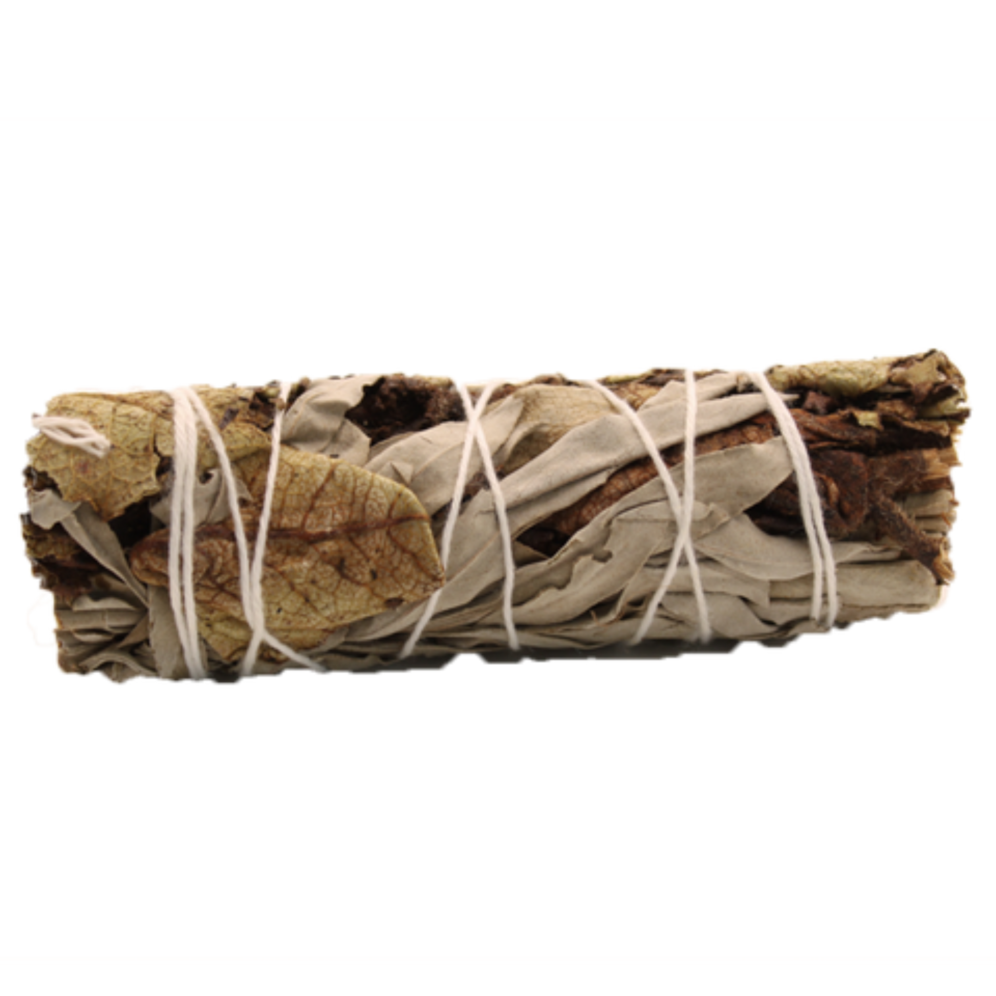 white sage with blue sage for negative energy