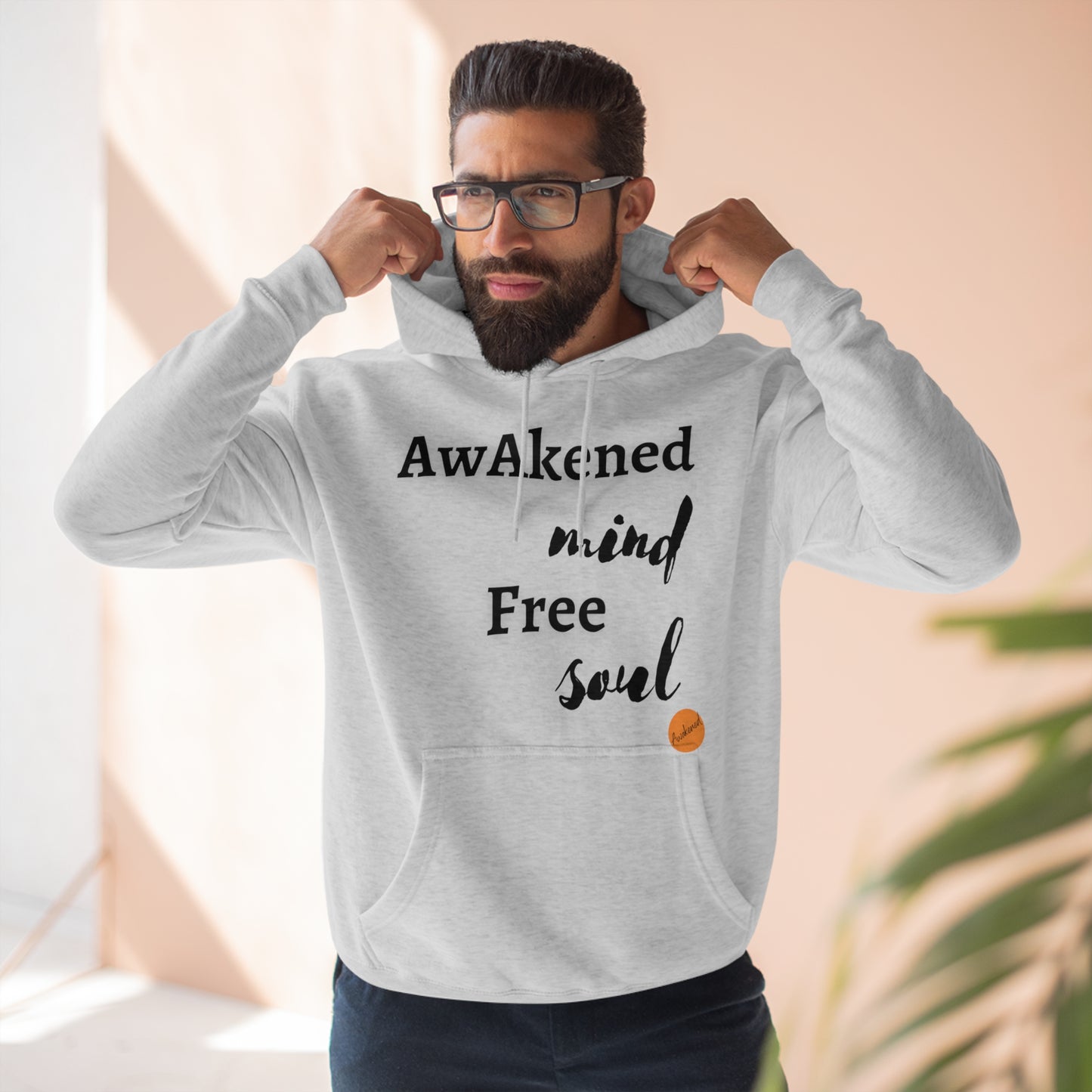 Awakened mind free soul hoodie