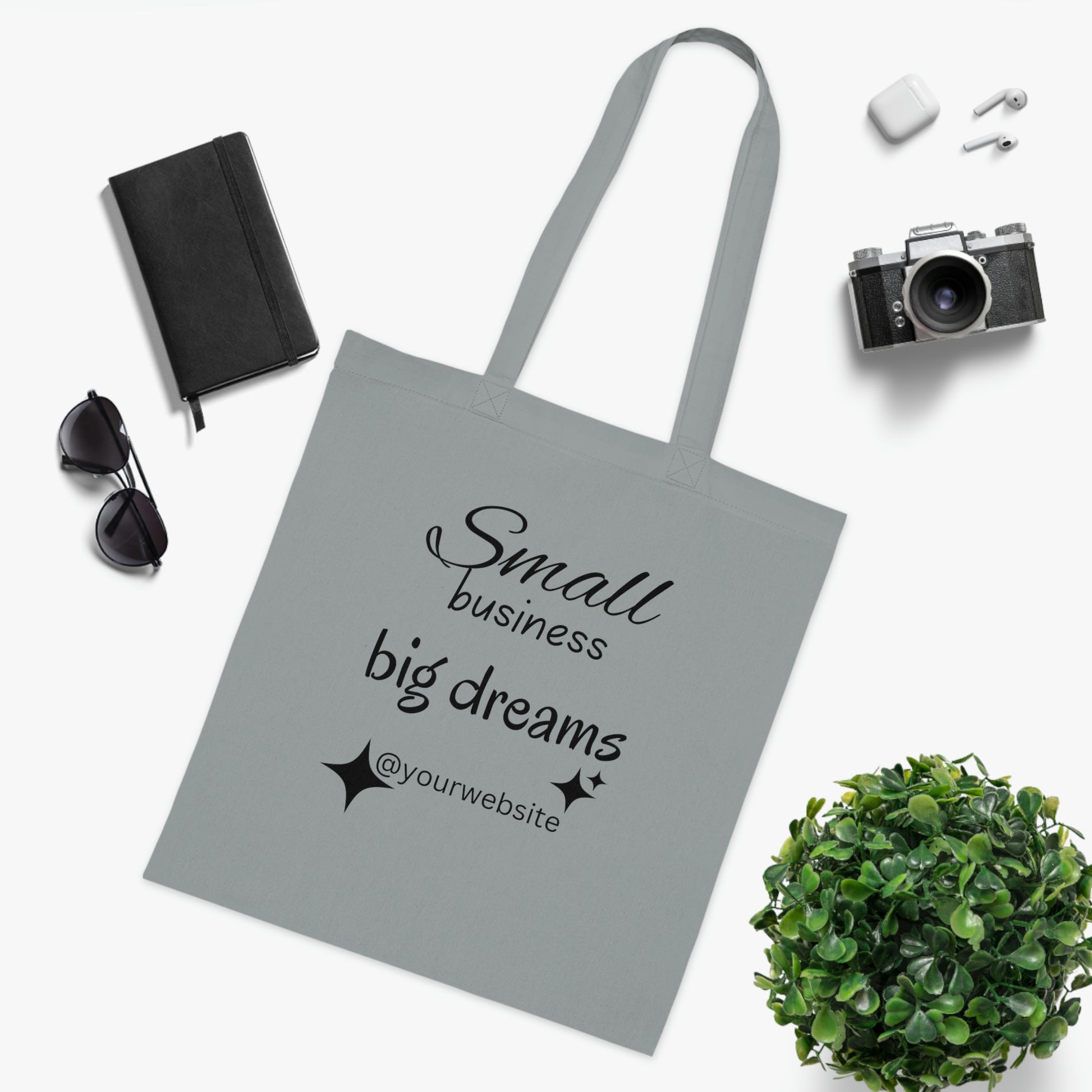 small business bag with custom design