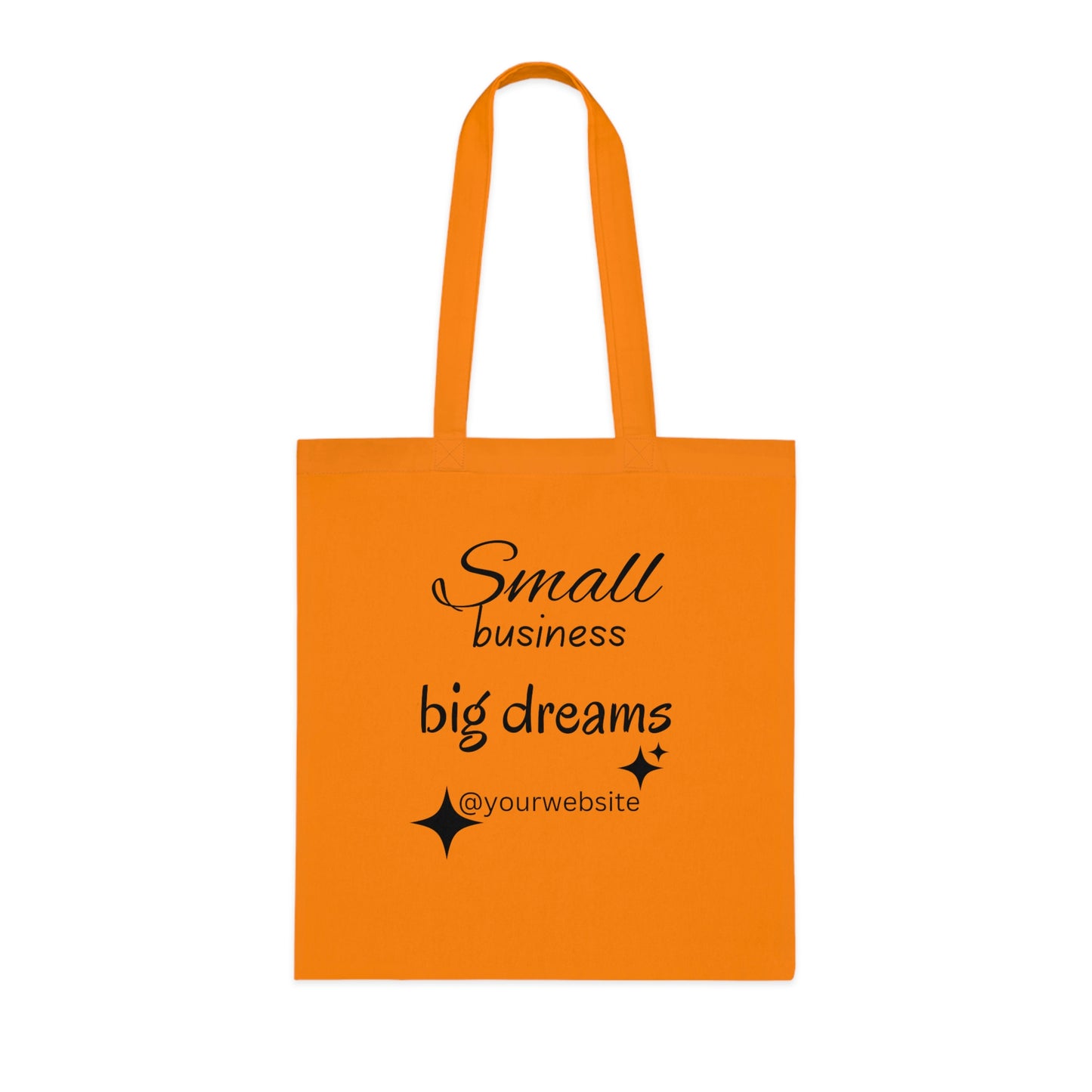 advertise on tote bag