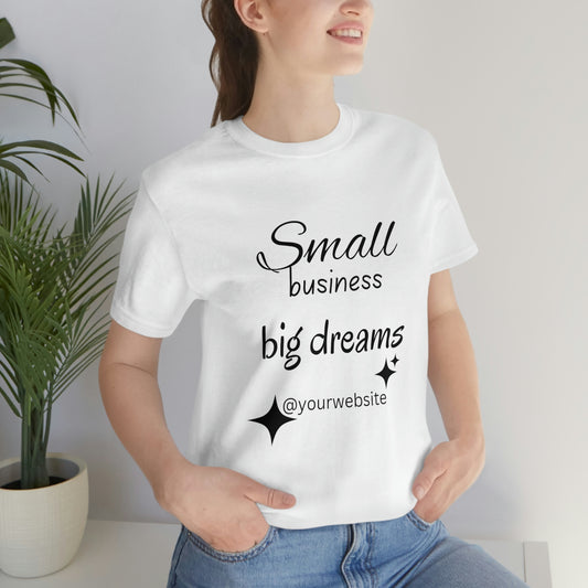 small business tshirt