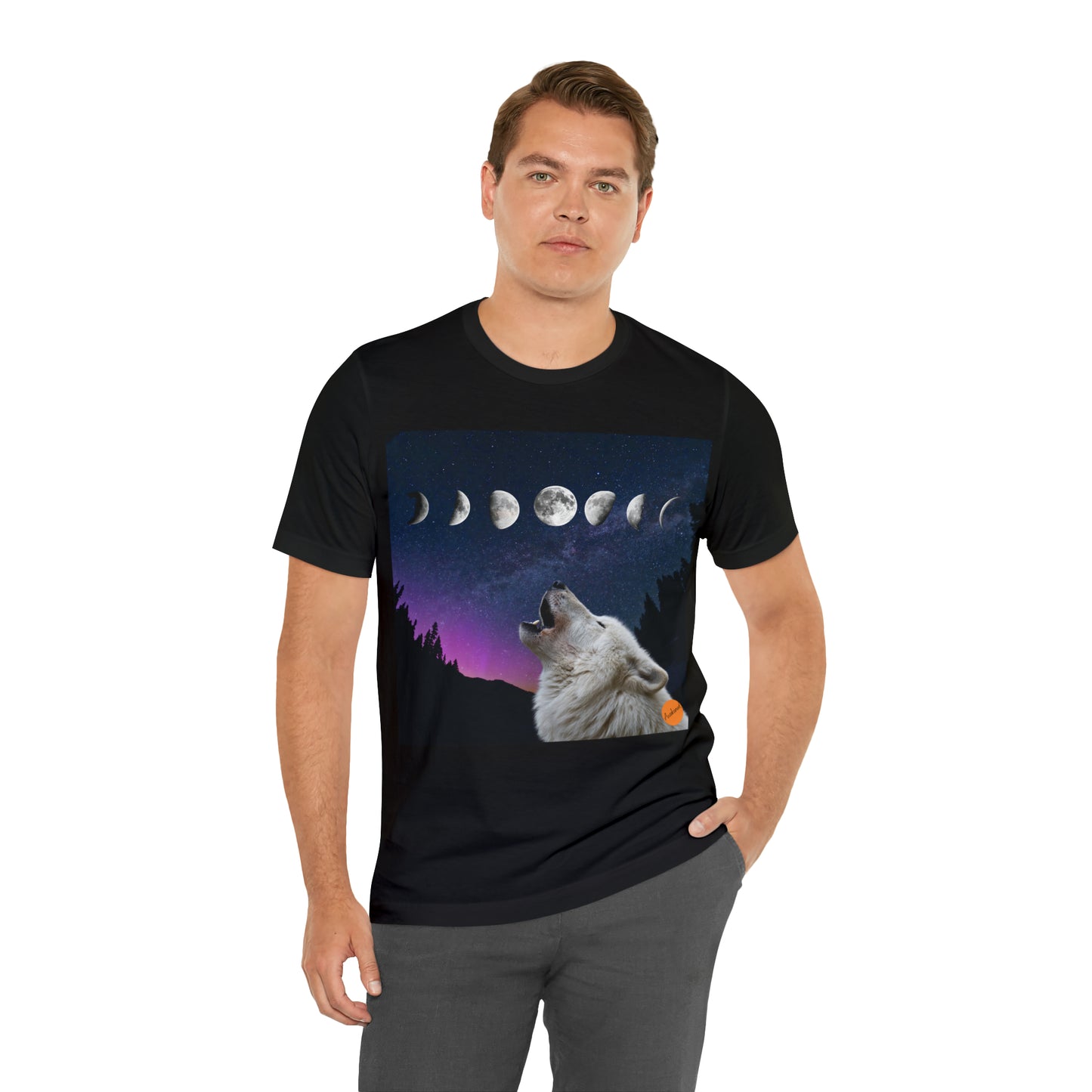 Wolf moon shirt, wolf moon, wolf shirt, moon shirt, moon phases