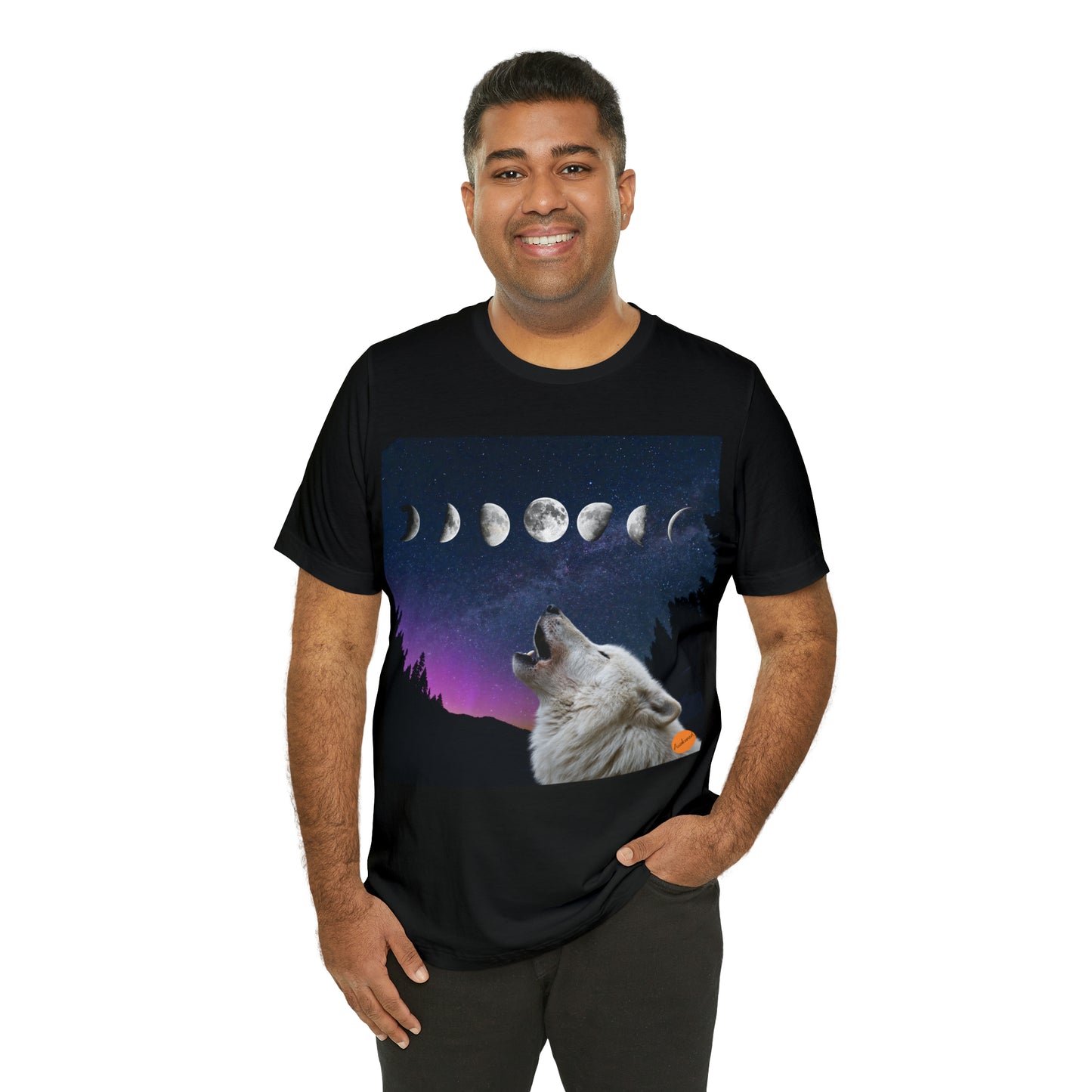 Wolf moon shirt, wolf moon, wolf shirt, moon shirt, moon phases