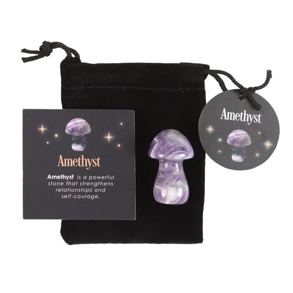 Amethyst Crystal Mushroom